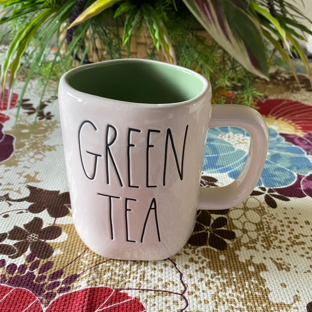 Rae Dunn Green Tea mug